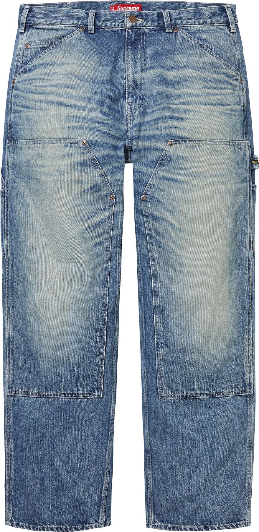 Worn Double Knee Denim Painter Jean view 5